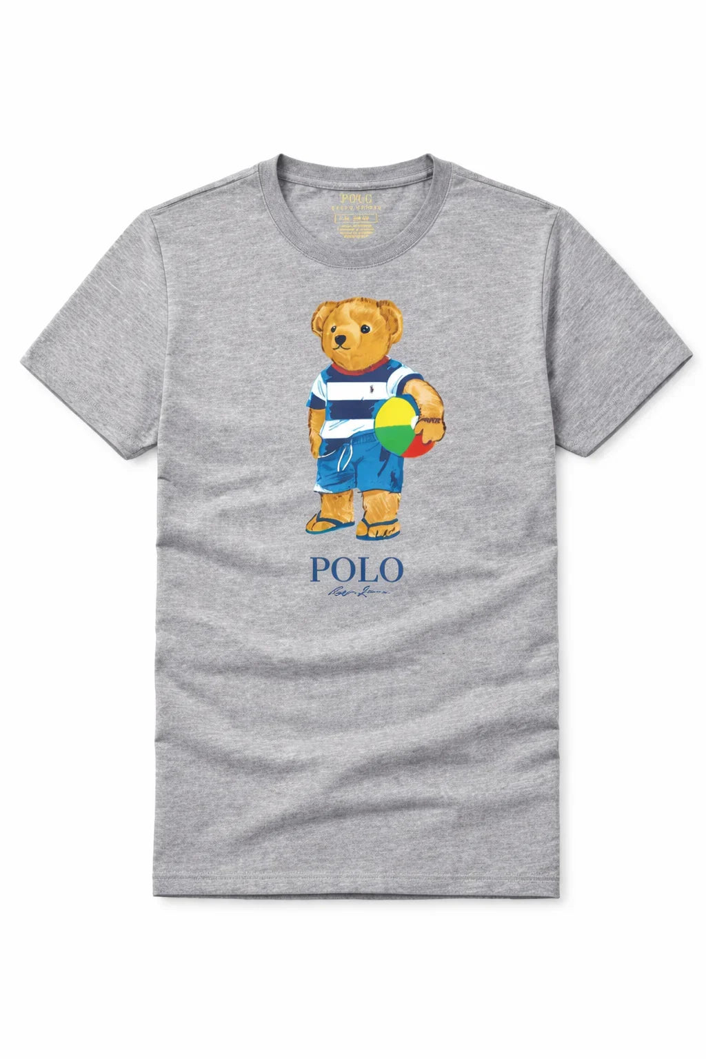 Custom Slim Fit Polo Bear With Ball T-Shirt - RL - Icon Kart Shop