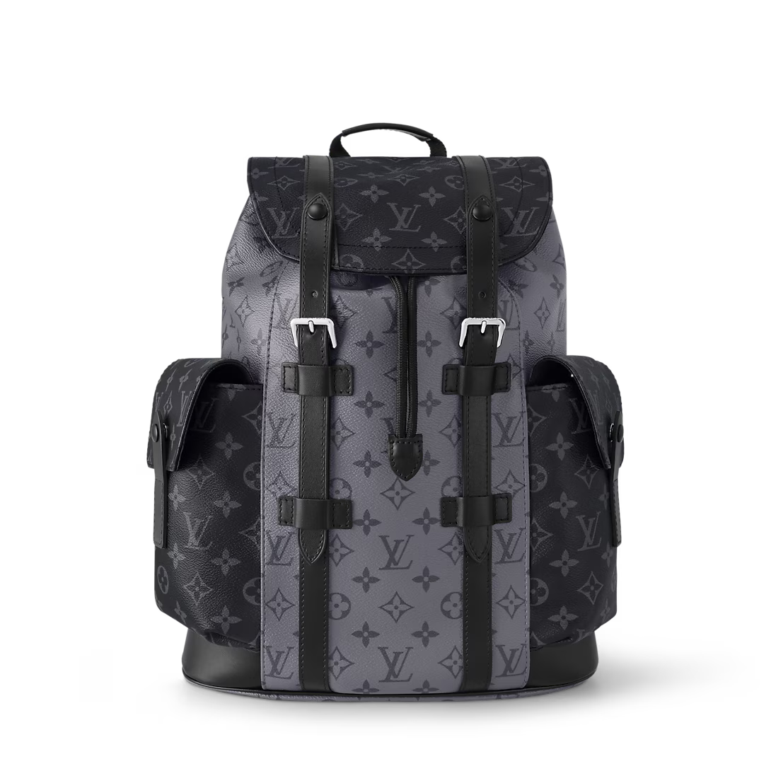 Gray backpack with black straps, Iconkart shop