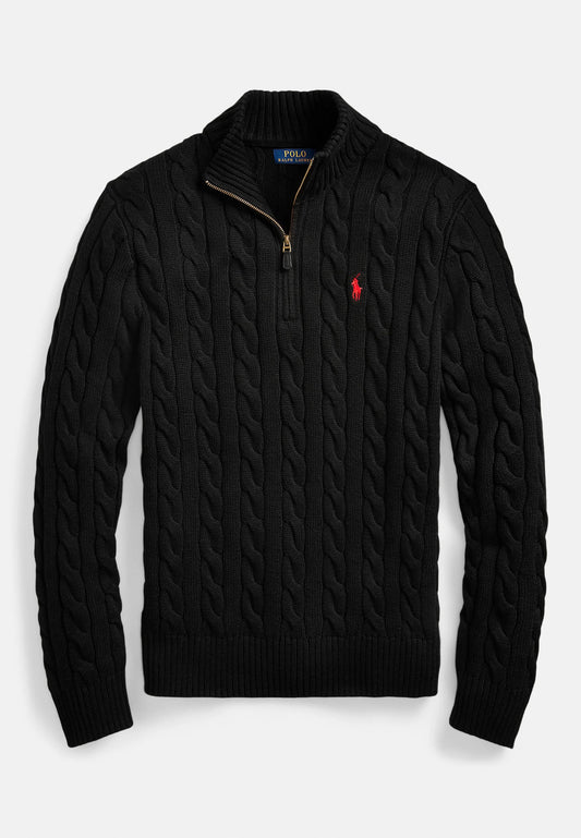 Black cable knit sweater, Iconkart shop