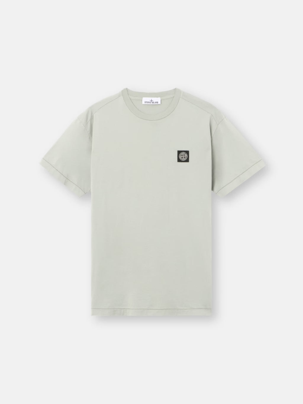 Men’s slim fit designer t-shirt with logo patch-stone island, iconkart shop