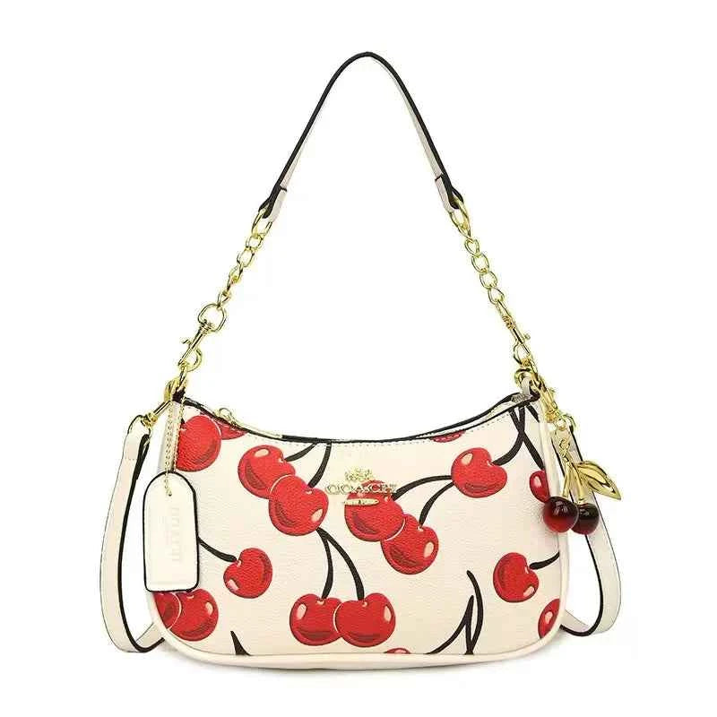 Teri Shoulder Bag With Cherry Print - Coach