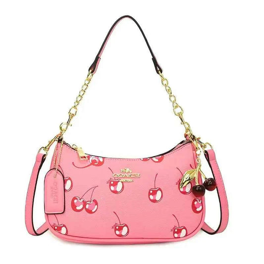 Teri Shoulder Bag With Cherry Print - Coach