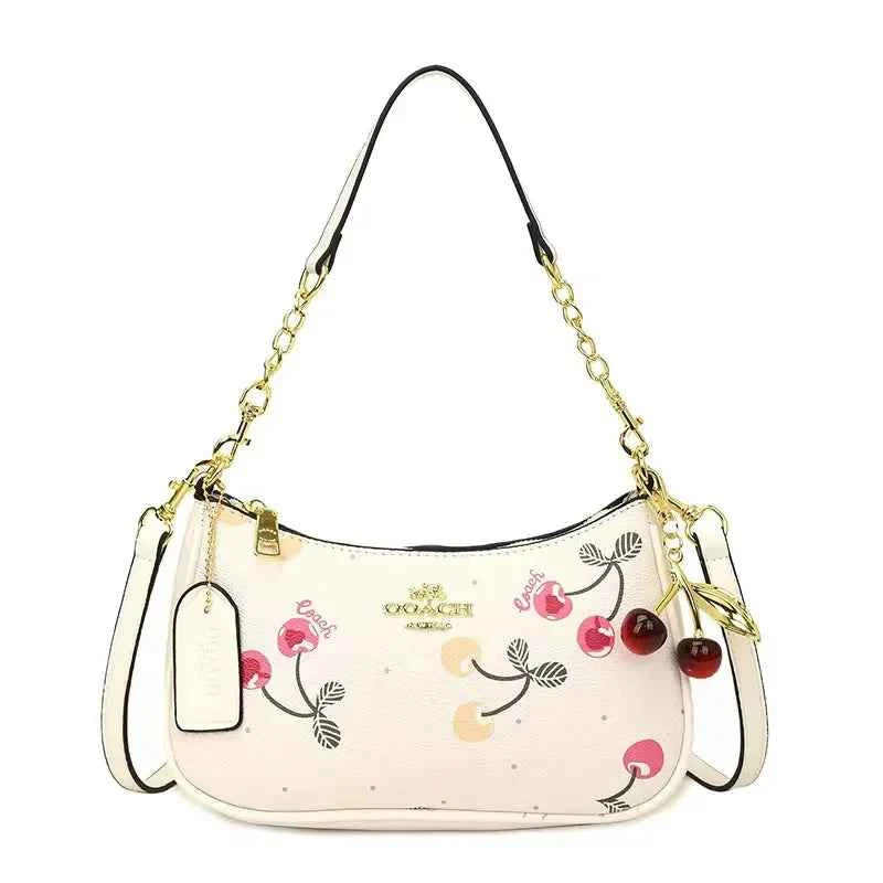 Teri Shoulder Bag With Cherry Print - Coach