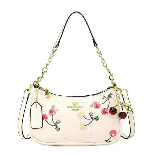 Teri Shoulder Bag With Cherry Print - Coach
