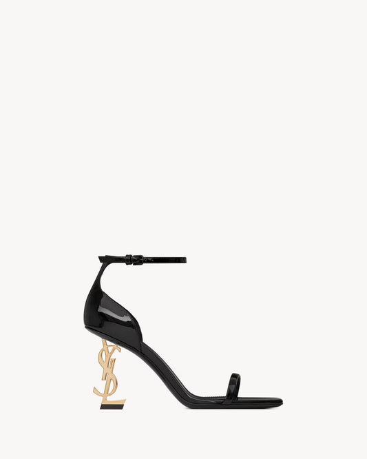 OPYUM Sandals in patent leather 3.3 Inches - YSL Heels - Icon Kart Shop