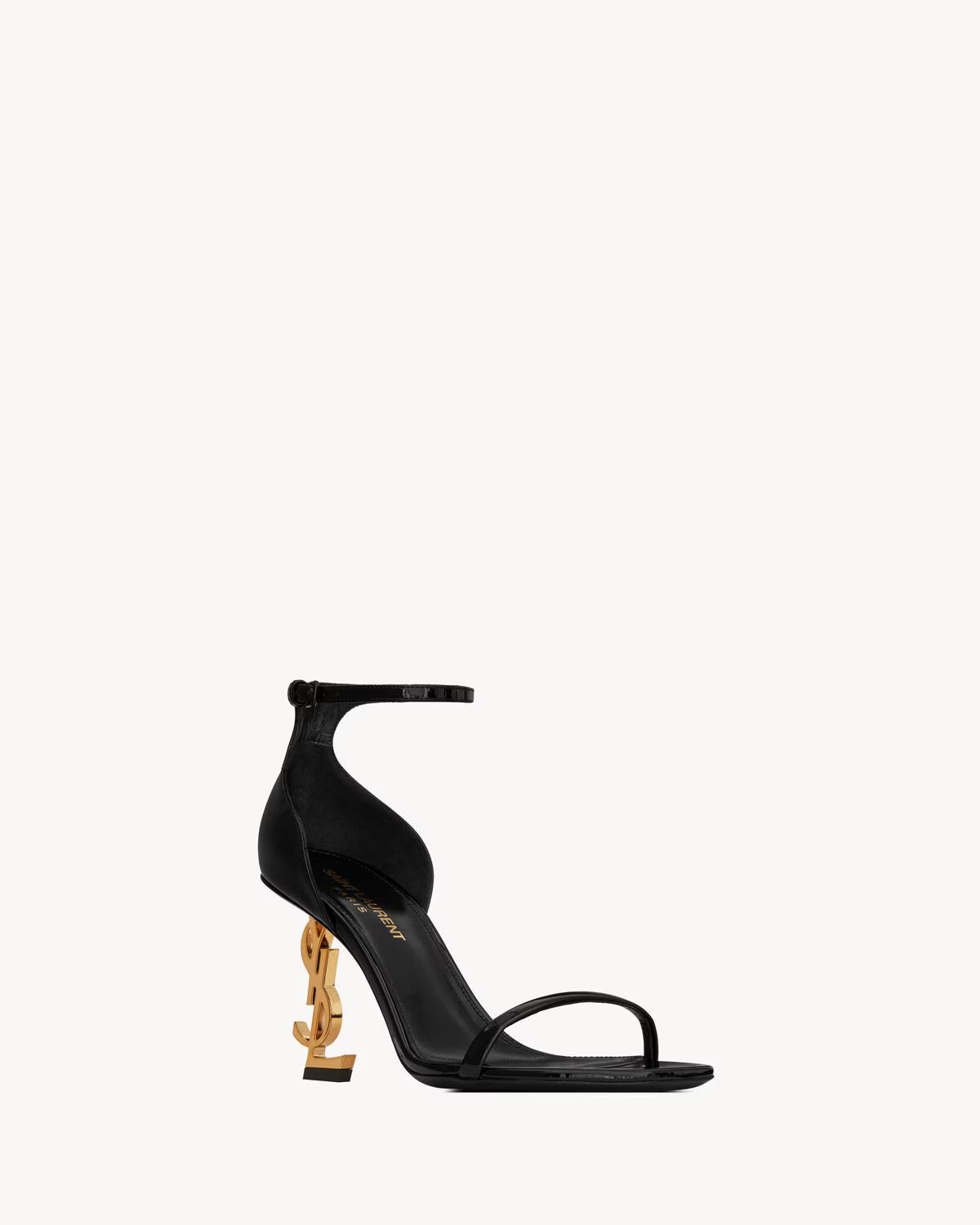 OPYUM Sandals in patent leather 3.3 Inches - YSL Heels - Icon Kart Shop