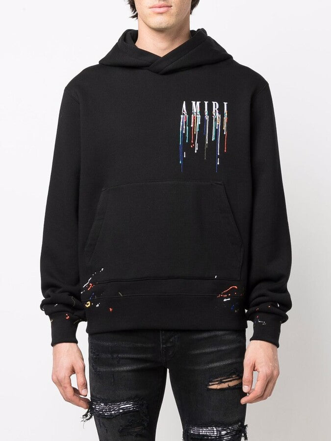 a black hoodie with colorful designs, Iconkart shop
